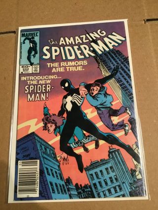 The Spider - Man 252 (may 1984,  Marvel) Nm,  9.  4.  1st Black Suit In Asm