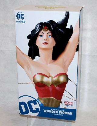 Dc Designer Series Wonder Woman Statue By Adam Hughes 2315/5000