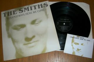 The Smiths - Strangeways Here We Come Lp - Rough Trade ‎germany With Postcard