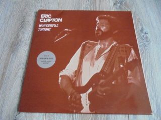 Eric Clapton - Wonderful Tonight 1985 Uk Double Lp Raindrop 1st Not Tmoq