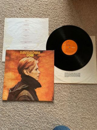 David Bowie - Low.  1st Uk Press Vinyl Lp Record 1977