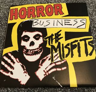 The Misfits - Horror Business - Yellow Wax (samhain,  Danzig,  Black Flag,  Nofx, )