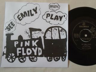 The Pink Floyd - See Emily Play / Scarecrow Uk 1967 Columbia Db 8214 Vg