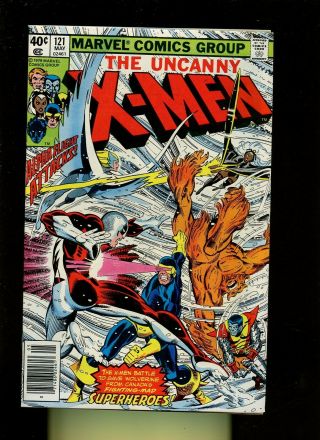 X - Men 121 Vf,  8.  5 1 Book Marvel,  Alpha Flight,  Mutants,  1st Garson Appearance