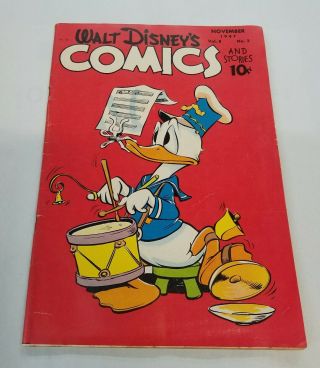 Walt Disney’s Comics and Stories November 1947 Vol.  8 No.  2 2