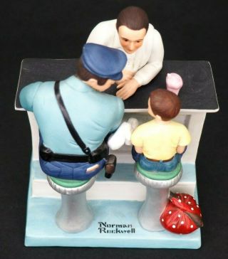 Vintage Sep 1980 Norman Rockwell " The Runaway " Figurine By The Danbury