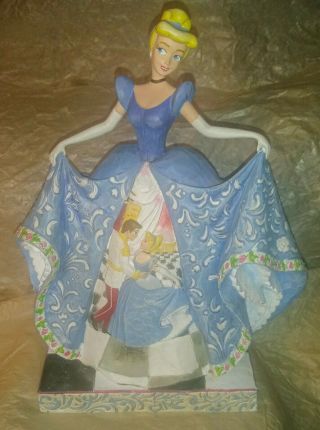Jim Shore Walt Disney Showcase Cinderella Romantic Waltz Figurine Statue Enesco