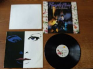 1984 Prince And The Revolution ‎– Purple Rain 25110 Poster Lp33