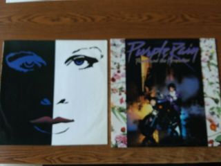 1984 Prince And The Revolution ‎– Purple Rain 25110 POSTER LP33 2