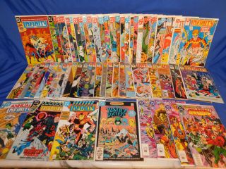 Infinity Inc.  1 - 53,  Annual 1 2,  Special 1 Full Set Early Todd Mcfarlane Art