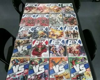 Avengers Vs X - Men 0 - 12 Plus Avengers Vs X - Men Mini 1 - 5 (2012) Marvel Comics