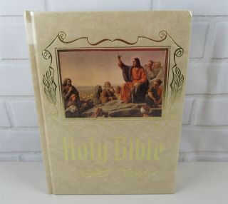 Holy Bible Nab Catholic Heirloom Family Edition American Bible Large