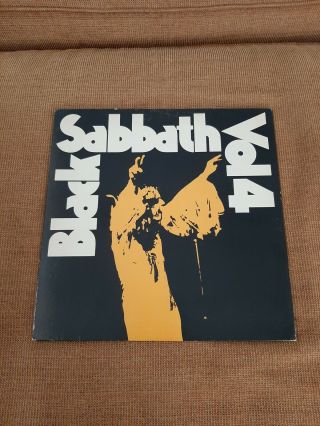 Black Sabbath Vol.  4 1972 Vinyl Gatefold Lp Bs2602
