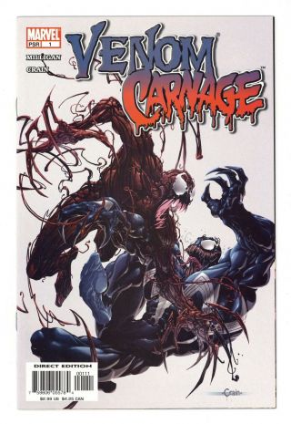 Venom Vs.  Carnage 1 Nm - 9.  2 2004