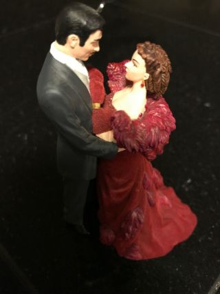Gone With The Wind Scarlet O’hara And Rhett Butler Christmas Tree Ornament 1995