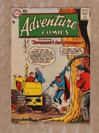 Adventure Comics 249 Vg/fn 5.  0 1958