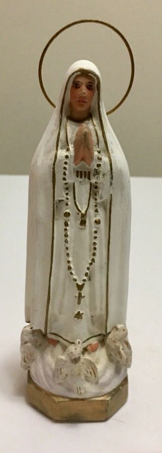 6.  5 " Vintage Our Lady Of Fatima Figure Religious Spain