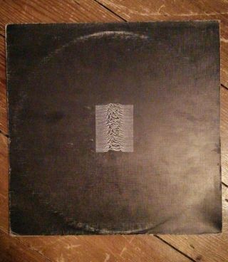 Joy Division Unknown Pleasures Vinyl Lp Factory Records Fact10