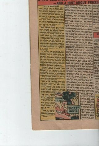 Marvel Premiere 15 First appearance and Origin of Iron Fist No MVS 1974 Fair1.  0 2
