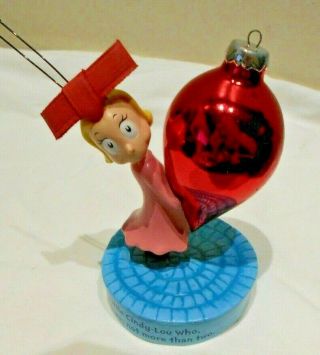 Little Cindy - Lou Ornament Dr.  Seuss Hallmark 2001