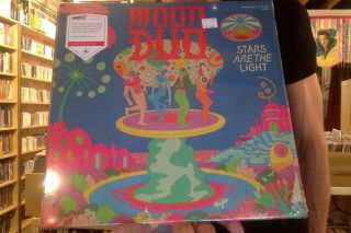 Moon Duo Stars Are The Light Lp Red Colored Vinyl,  Download Blue Cover