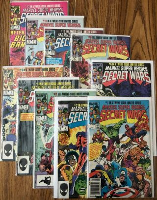 Marvel Heroes Secret Wars 1 - - 12 (1984,  Marvel) Nr