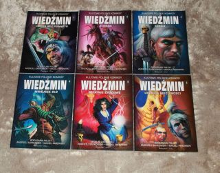 Wiedzmin - Kolekcja 6 Komiksow - Witcher (comics Polish) Komiks Polski