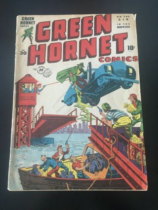 Green Hornet Comics 30 May/june 1946 - Golden Age - Bob Fujitani - Bob Powell - Kubert