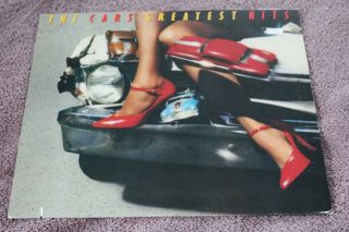 The Cars ‎greatest Hits 12 " 1985 Us Vinyl Lp Elektra 60461 - 1 - E Wave Pop