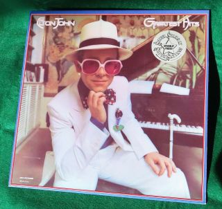 Elton John Greatest Hits Lp Mca - 1689 Vintage Vinyl