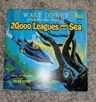 Walt Disney 20,  000 Leagues Under The Sea 1963 Soundtrack Disneyland