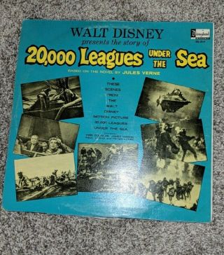WALT DISNEY 20,  000 Leagues Under The Sea 1963 SOUNDTRACK Disneyland 2