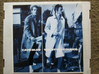 The Style Council " Cafe Bleu " U.  K.  Import Vinyl Album With 16 - Page Booklet
