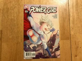Power Girl 4 Guillem March Variant Nm Dc Comics 2009