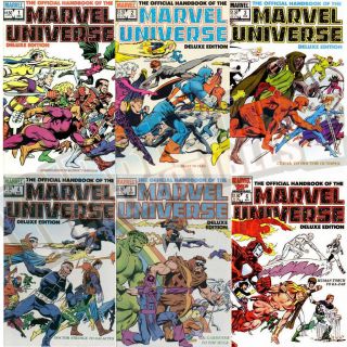 Official Handbook Of The Marvel Universe V2 1 - 20 Set Fn - Vf