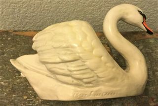 Goebel W Germany 3804410 Vintage Mother Swan With Babies Figurine Collectible