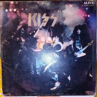 Kiss Alive Casablanca,  70 Mexican Vinyl 2 Lp Rare Gatefold Spanish Titles Rare