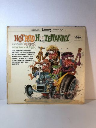 Mr.  Gasser And The Weirdos Hot Rod Hootenanny Vinyl Lp