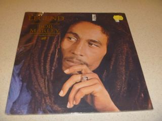 Rare " Legend " The Best Of Bob Marley And The Wailers Vinyl Lp 1984 Isla