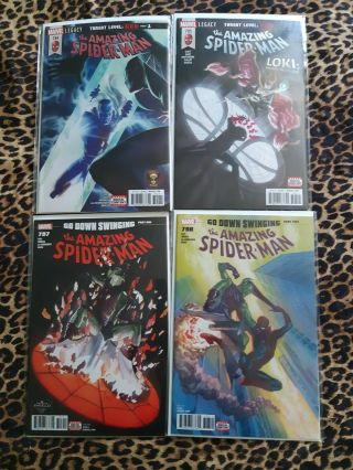 Spider - Man 794,  795,  797,  798 First Prints First Appearance Of The.