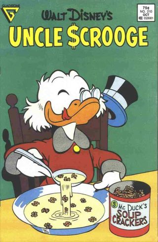 Uncle Scrooge 210 - 308 Near 9.  4 Complete Run 1982 Walt Disney / Gladstone