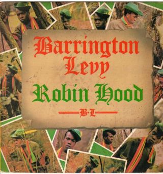 Lp " Barrington Levy " Robin Hood " 1980 Roots Reggae On Jah Guidance