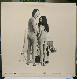 John Lennon and Yoko Ono - Two Virgins LP Tetragrammaton T - 5001 2