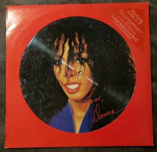 Donna Summer - Love Is In Control - Picture Disc Lp Vinyl Album Uk