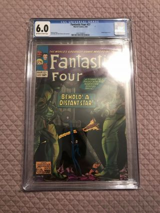 Fantastic Four 37 (cgc 6.  5) C - O/w Pgs; Skrulls Appearance; Kirby; 1965