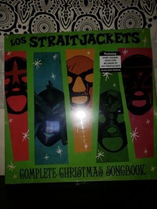 Los Straitjackets Complete Christmas Songbook Vinyl 2xlp