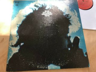 1978 Dylan Greatest Hits W/ Poster - Columbia Pc 9463 - Vinyl,  Poster Both