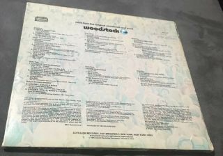 Woodstock Music from Soundtrack 3 - Vinyl Record Set - Cotillion SD3500 2