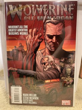Wolverine 66 - 72 & Gs Old Man Logan 1 Nm Signed By S.  Mcniven