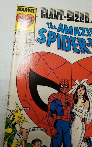 The Spider - Man Annual 21 signed John Romita Sr. 2